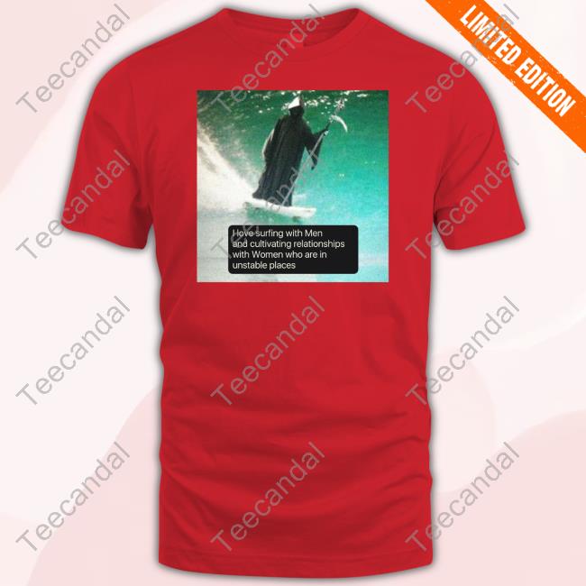 Bosssdog I Love Surfing With Men And Cultivating Relationships With Women Long Sleeve T Shirt
