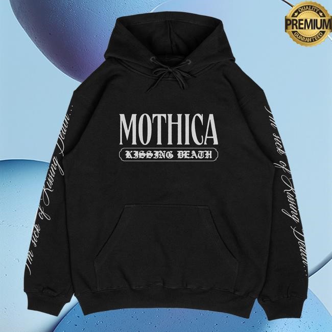 Rise Records Merch Mothica Kissing Death Black Hoodie Sweatshirt