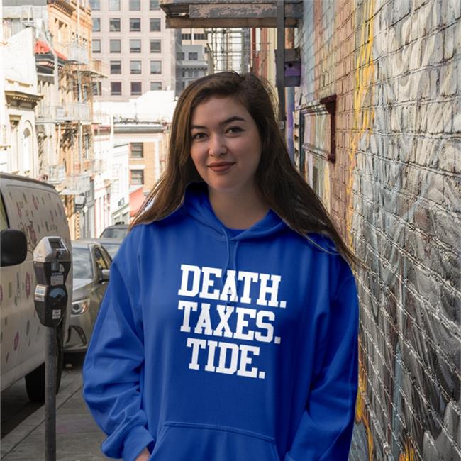 Barstool Sports Store Death Taxes Tide Shirt Tee Barstool Bama