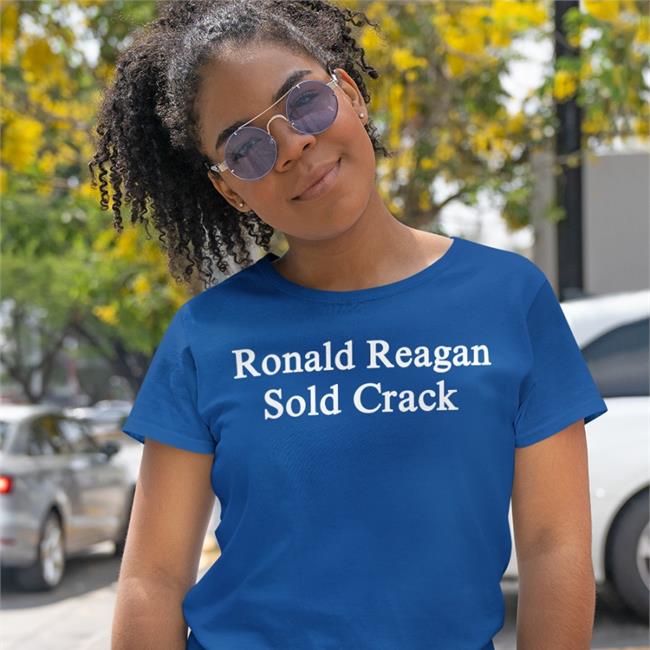 Ronald Reagan Sold Crack Tee Shirt Beamen