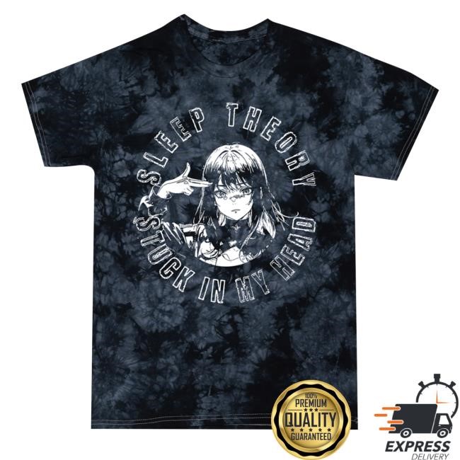 Sleep Theory It Feels Like My Heart's Going Numb Tie Die Hooded Sweatshirt Sleep Theory Merch Store Sleep Anime Tie Die