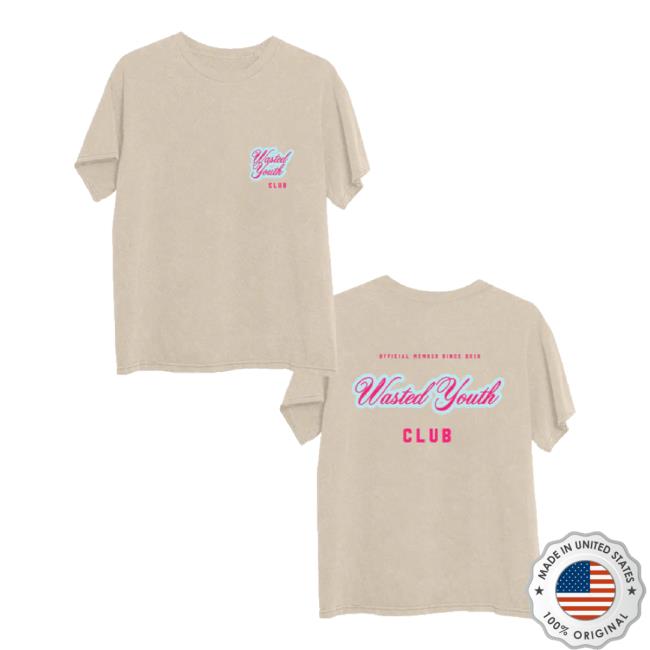 Official Wasted Youth Club Classic Shirt Findingfletcher Shop Merch Store