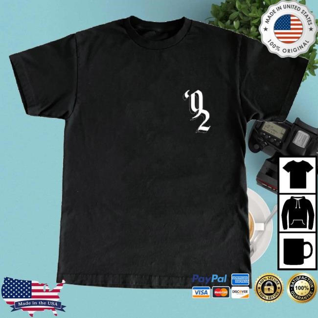 Official Rude Records Merch '92 San Andreas Black Tank Top