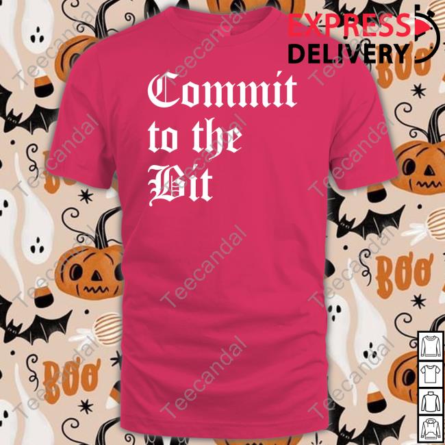 Commit To The Bit Hoodied Sweatshirt