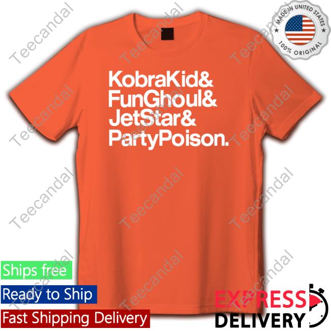 Hamtuud Kobrakid Funghoul Jetstar Partypoison Funny Shirt