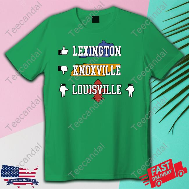 Lexington Knoxville Louisville Long Sleeve Tee