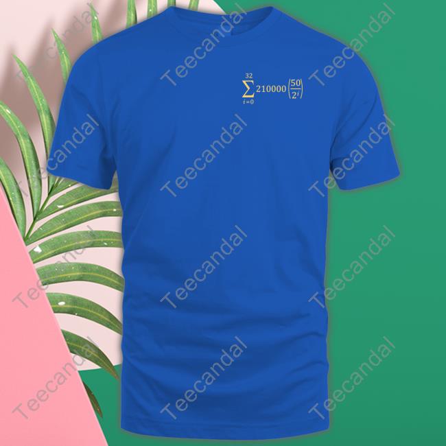 Bitcoin Supply Formula Official Shirt