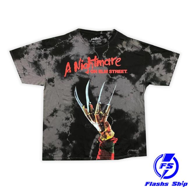 A Nightmare On Elm Street Tie Dye t-shirt, hoodie, tank top, sweater and long sleeve t-shirt