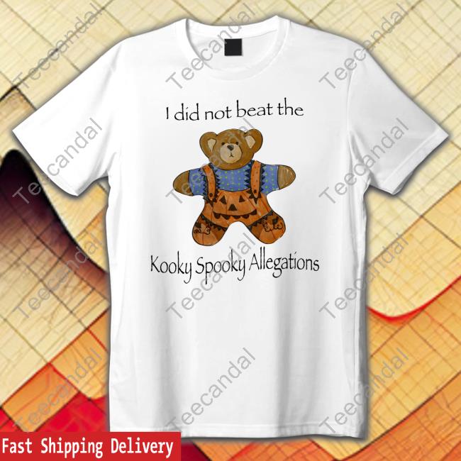 Jmcgg I Did Not Beat The Kooky Spooky Allegation Sweatshirt