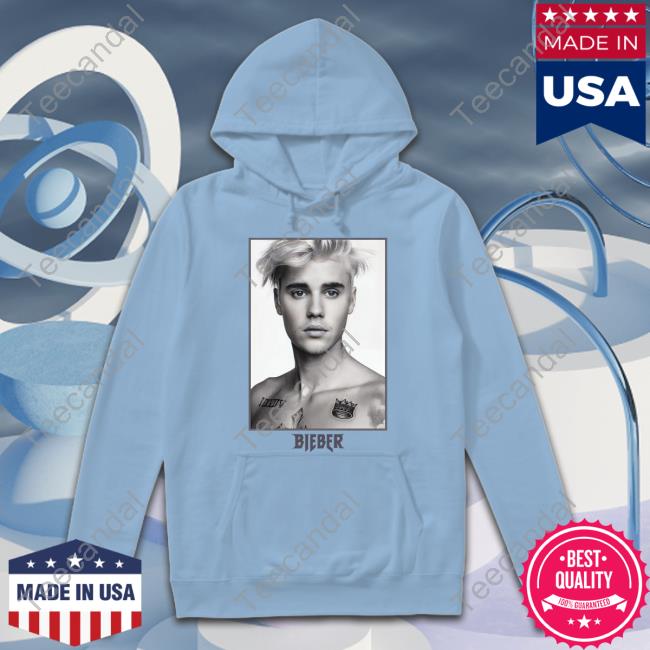 Colby Wearing Bieber New Shirt