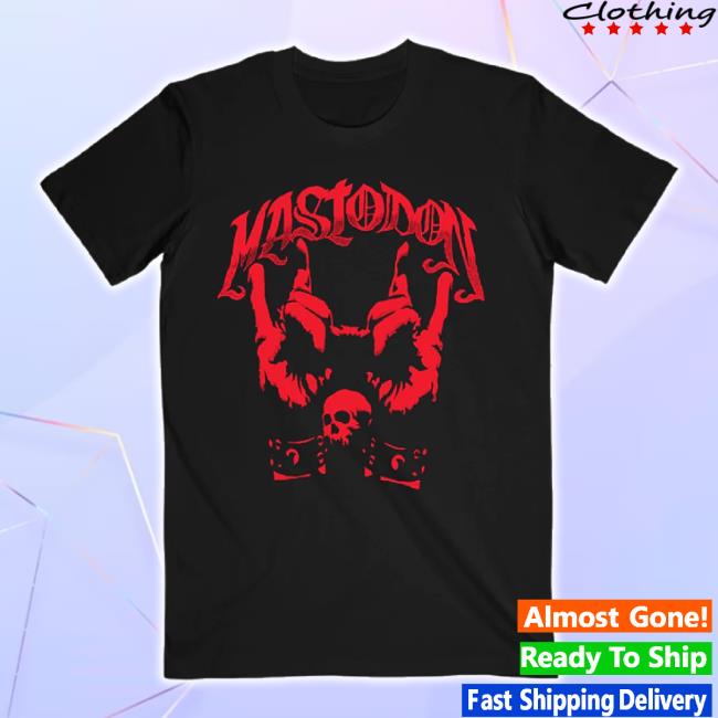 Original Mastodon Rocks Merch Store Devil Horns New Shirt Mastodonrocks Shop