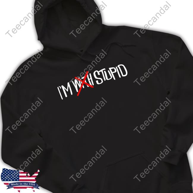 Noahfinnce Wearing I'm With Stupid T Shirts