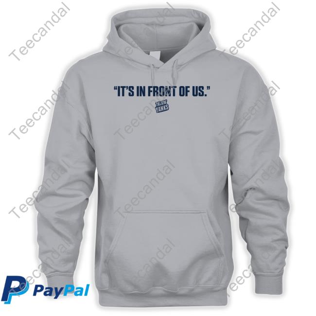 Jomboy Media It's In Front Of Us Talkin' Yanks Long Sleeve Tee Shirt