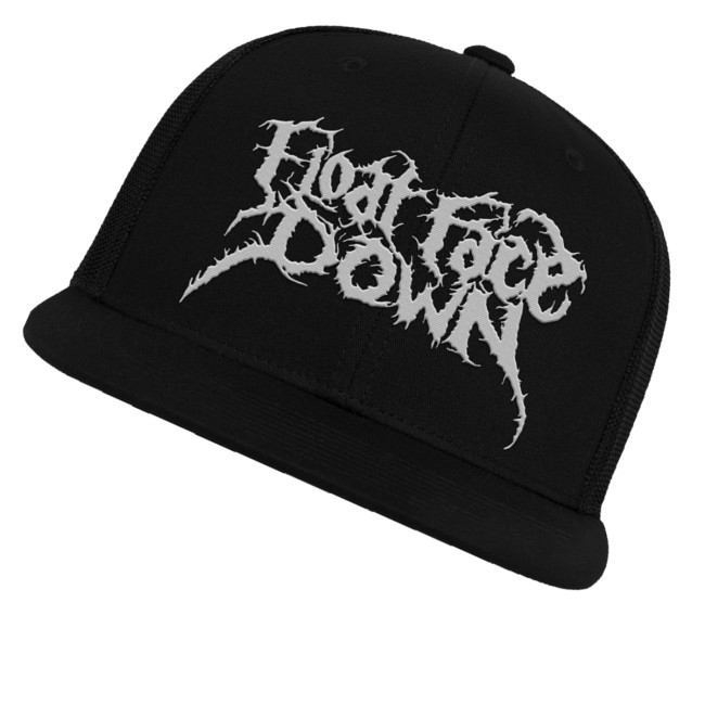 Float Face Down Merch Store Logo Flat Brim Tee