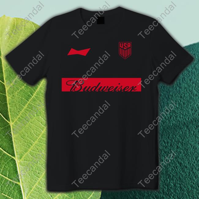 U.S. Men's National Soccer Team Budweiser T Shirt