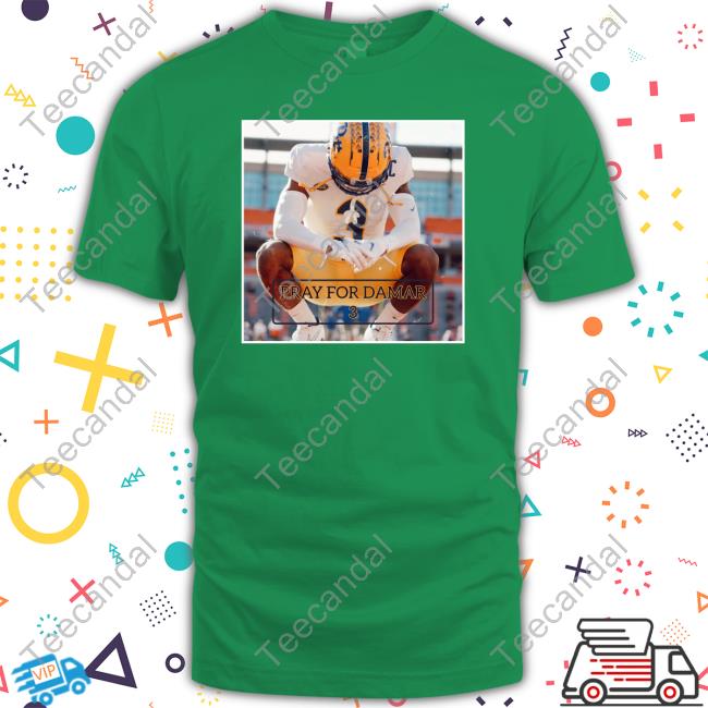 #Damarhamlin Pray For Damar 3 Tee Pray For Damar 3 #Damarhamlinstrong T-Shirt