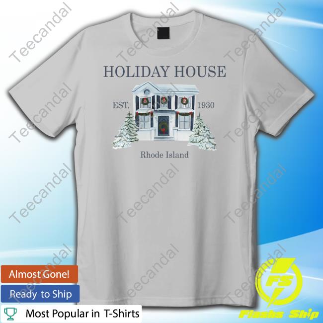 Style Threads Studio Holiday House Rhode Island T-Shirt