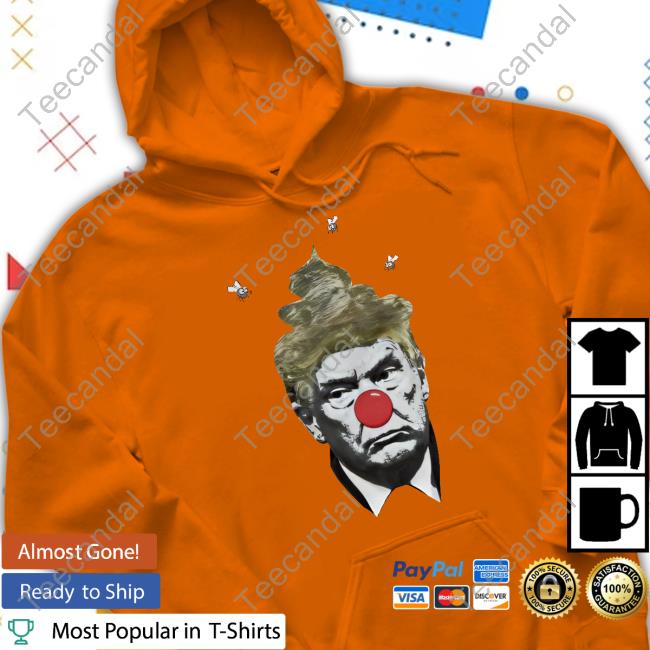 Trump Smells Bad Tee Shirt Trump The Clown Shit T Shirt