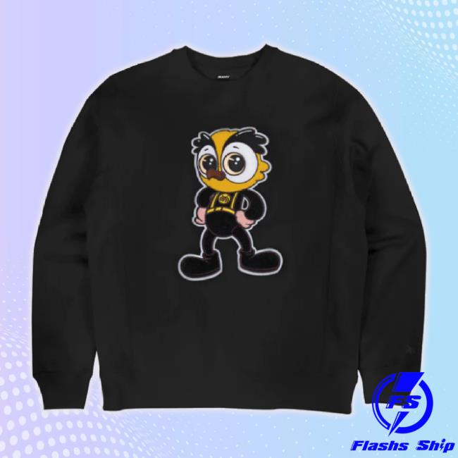 Official Vanoss Merch Store Vanoss Chenille Mascot Long Sleeve Tee (Black) Limited Edition Smoke Vanoss Apparel Clothing Shop