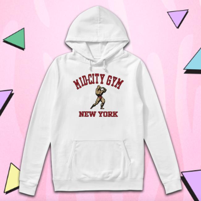 Official Joe Rogan Mid-City Gym New York Sweatshirt Official Joe Rogan Mid-City Gym New York Sweatshirt