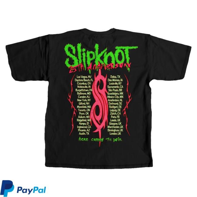 Slipknot Official Store Here Comes The Pain Photo Hoodie