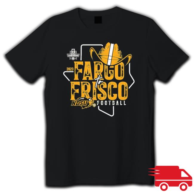 Ndsu Football 2023 Fargo To Frisco Long Sleeve Shirt