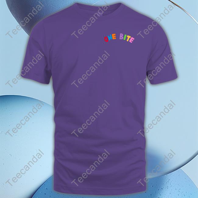One Bite Graphic Pocket Long Sleeve Tee