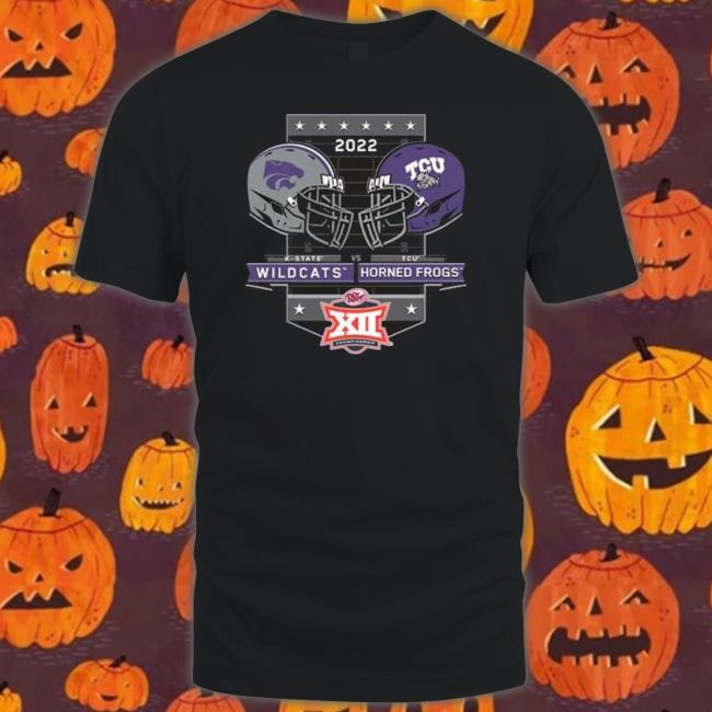 K-State Wildcats Vs Tcu Frogs 2022 Big 12 Football Championship Sweatshirt