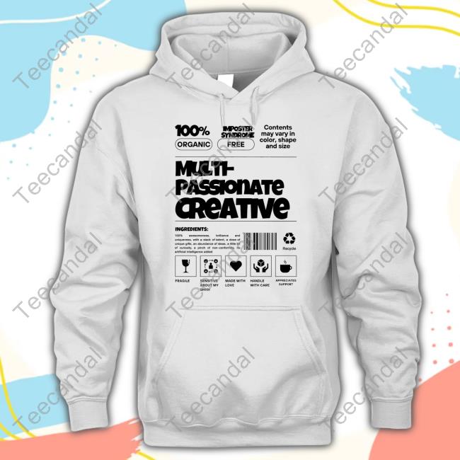 Ryan Clark Wearing Multi Passionate Creative Shirts