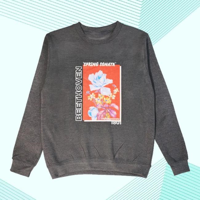 Twoset Apparel Store Beethoven Spring Sonata Long Sleeve Shirt