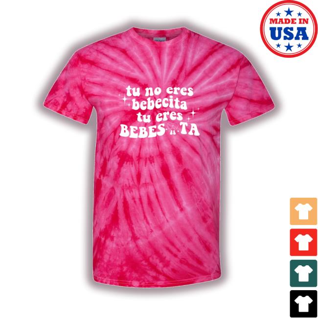 Official Tu No Eres Bebesita Tu Eres Bebesota Heart Pink Sweatshirt