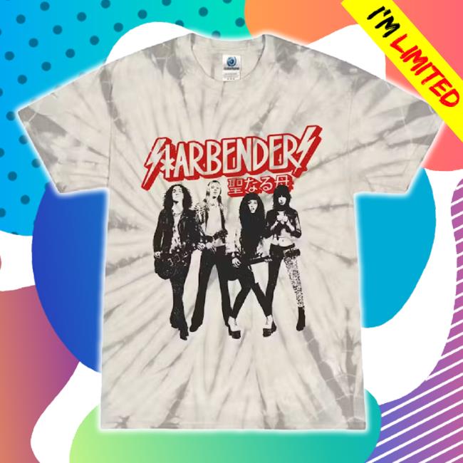 Official Merch Bar Store Starbenders Group Silver Dye Shirt Merchbar