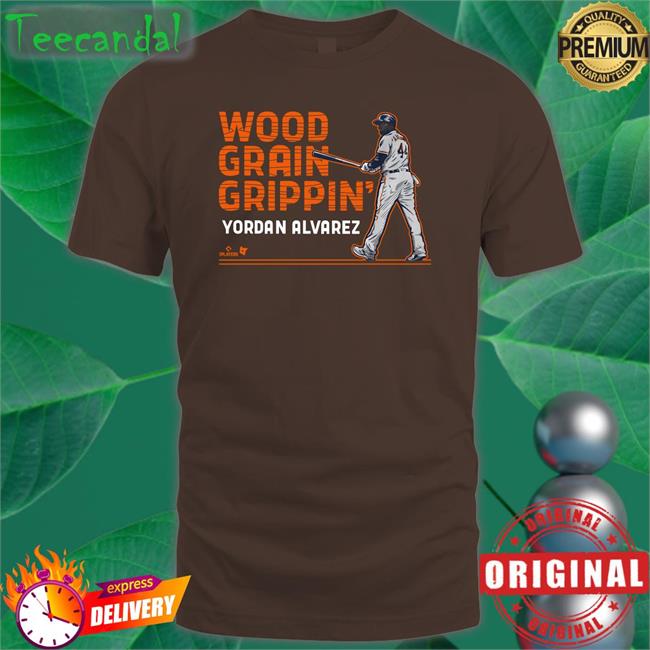 Clint Stoerner Wood Grain Grippin Yordan Alvarez T Shirt