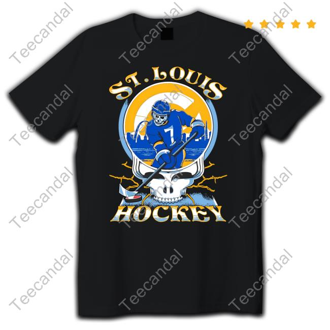 Blues Buzz St Louis Hockey Grateful 2.0 T-Shirt