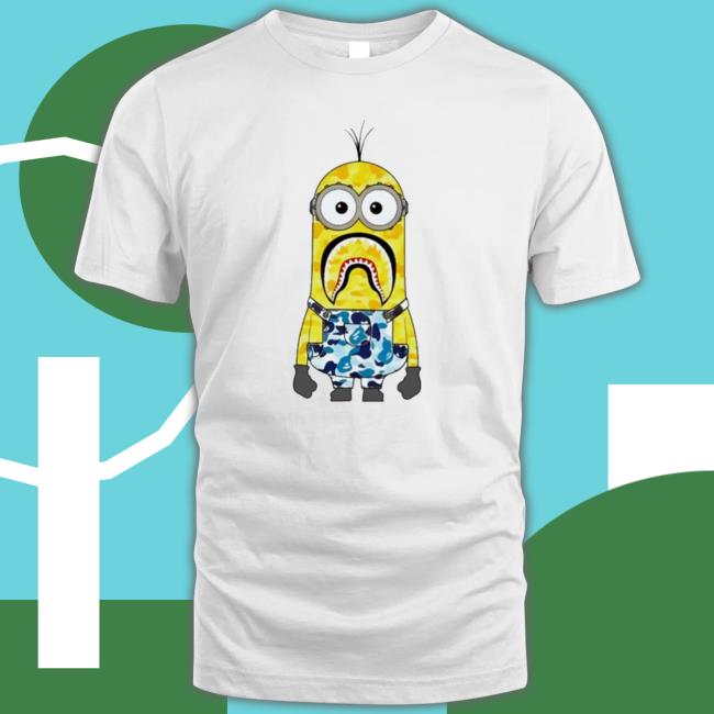 Official Bape X Minions Camo 07 T-shirt Official Bape X Minions Camo 07 T-shirt