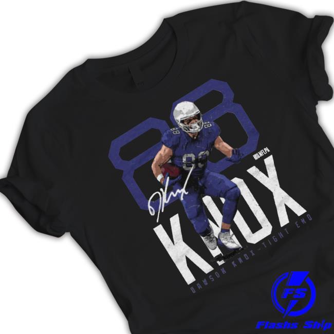 Dawson Knox Buffalo Bold Number Wht Sweater