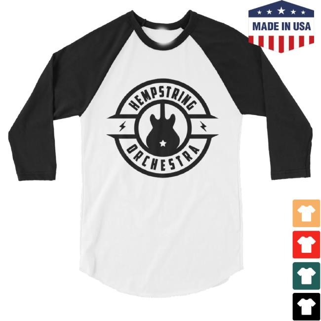 Official Hempstring Orchestra Merch 3/4 Sleeve Raglan Classic Shirt