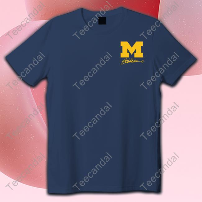 The Mden Merch Valiant University Of Michigan Football Blake Corum Lightning Shirt