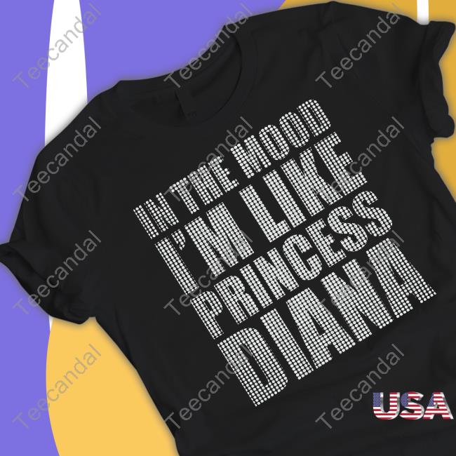 Ice Spice Wearing In The Mood I'm Like Princess Diana tee