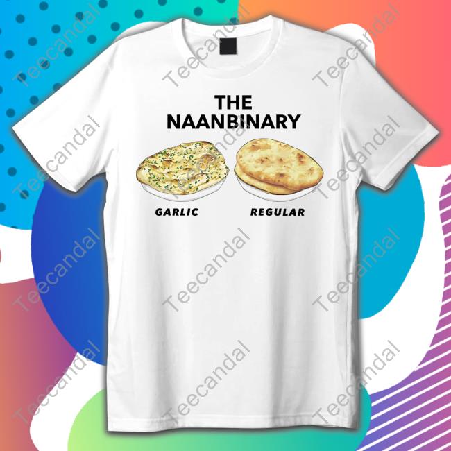 The Good Shirts Store The Naanbinary Garlic Regular Hoodie