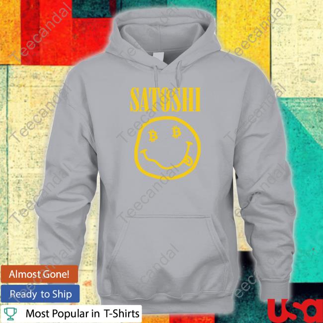Satoshi Smiley Face Bitcoin Shirt