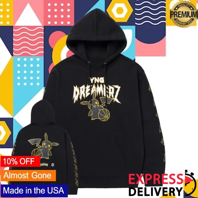 Overtime Merch Shop Store Official Pokémon Yng Dreamerz Pikachu Tee