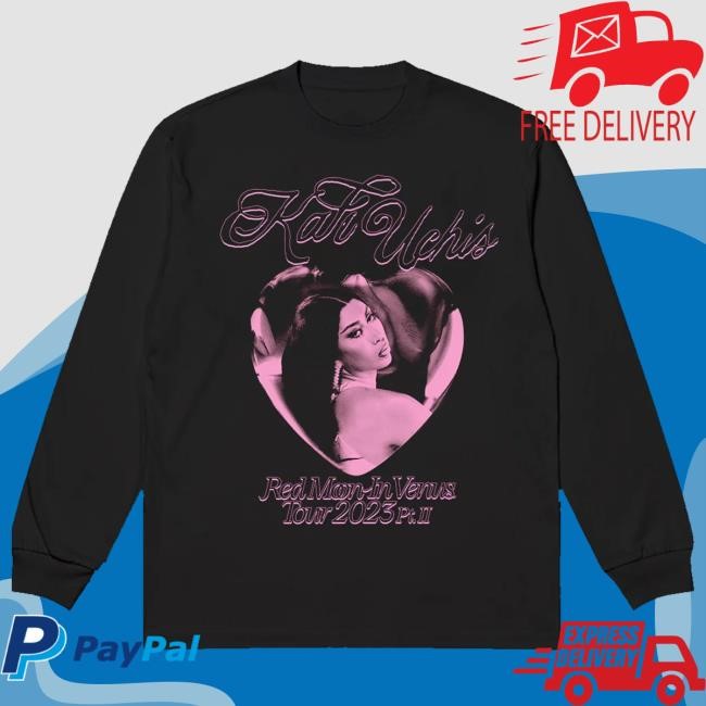 Kali Uchis Official Store Rmiv West Coast Tour Long Sleeve Hooded Sweatshirt