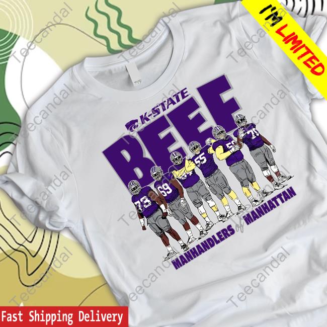 Cooper Beebe K-State Beef Manhandlers Of Manhattan Tee