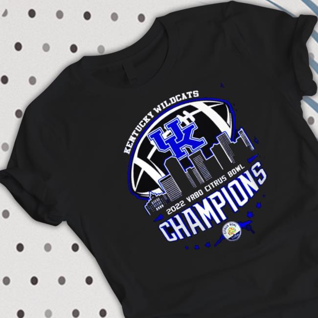 Kentucky Wildcats 2022 Citrus Bowl Champions Shirts