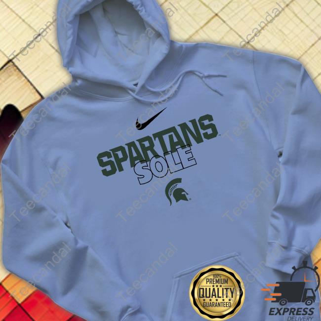 Michigan State Spartans Sole Hoodie Michigan State Spartans Sole Long Sleeve Tee Shirt