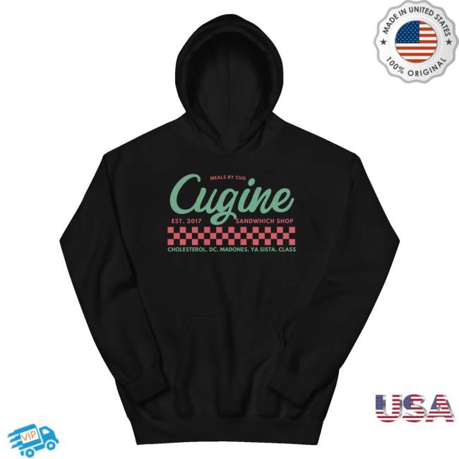 Mealsbycug Store Merch Cugine Black Tee