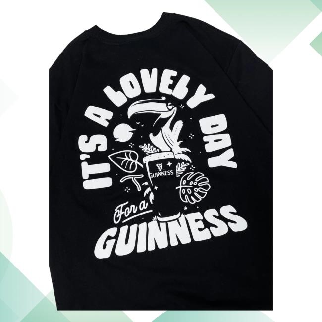 Unikclothing Merch Store Guinness X Un Ik 'Jungle' Tee - Black Shirts