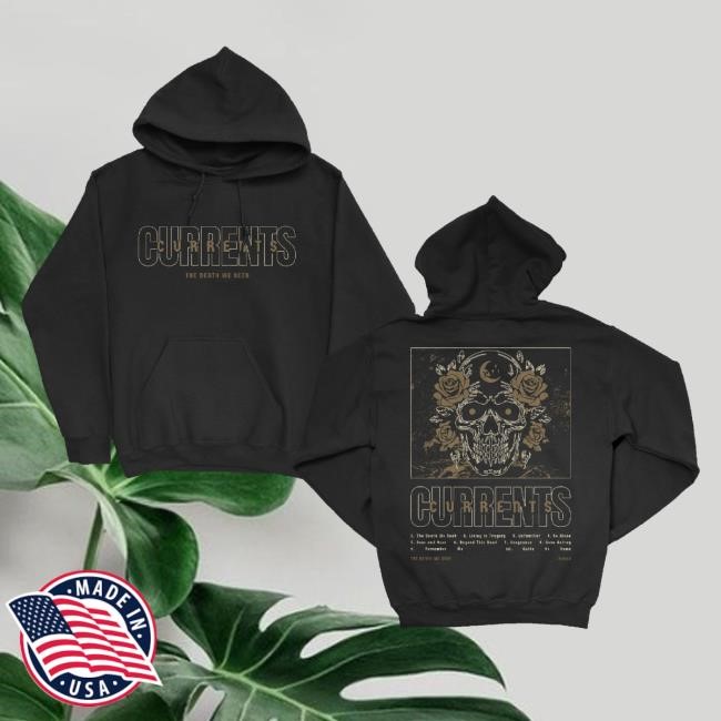 Currents Official Merch Skull & Rose New Shirt