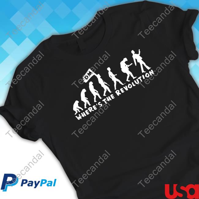 Where's The Revolution Depeche Mode Long Sleeve Tee